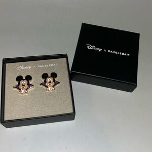 New in box Disney Halloween bauble bar Mickey earrings